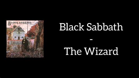 black sabbath lyrics the wizard